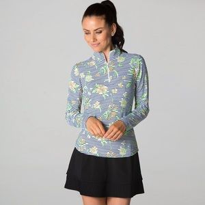 IBKUL Joanna Yellow top